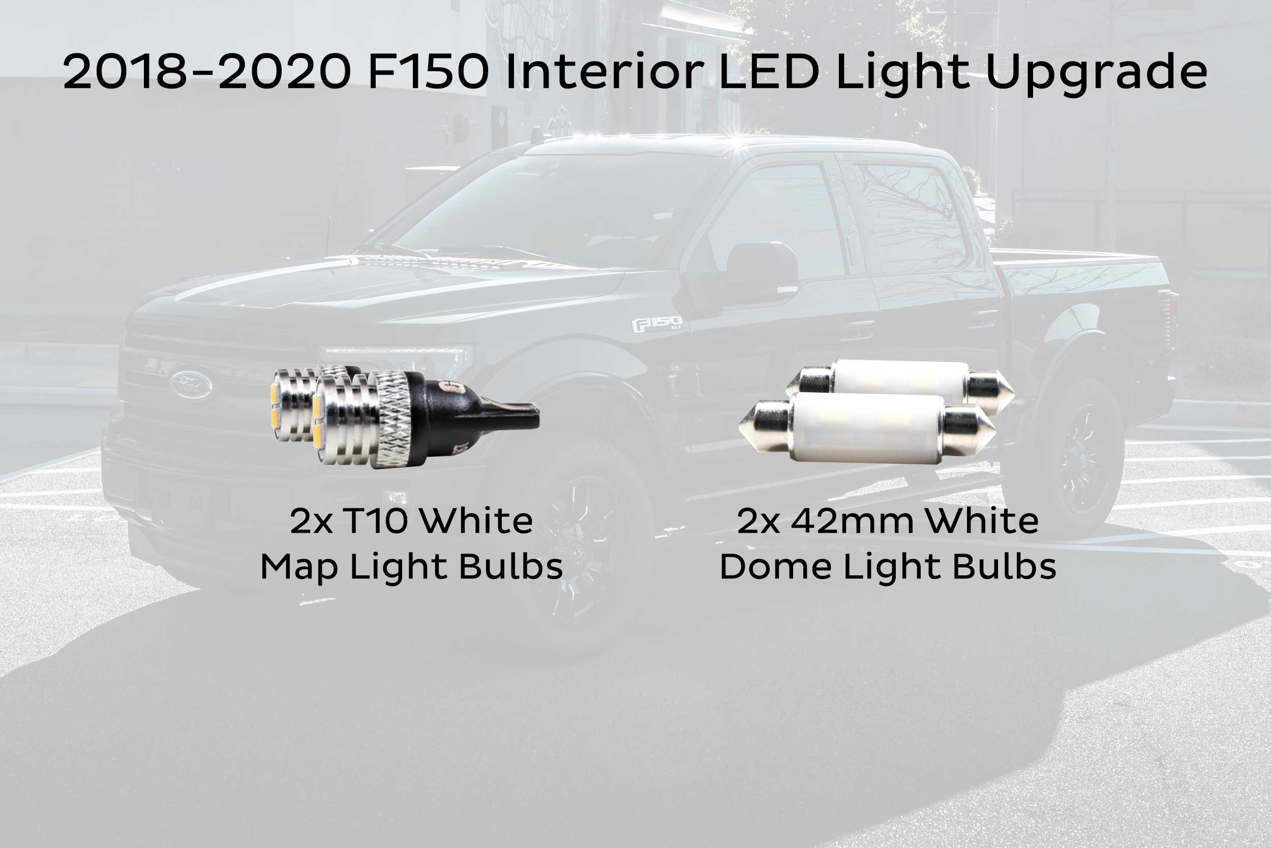 18 20 F150 Interior LED Upgrade Kit HR LEDK 1002